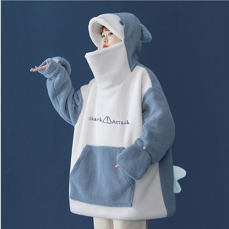 Cute Shark Hoodie