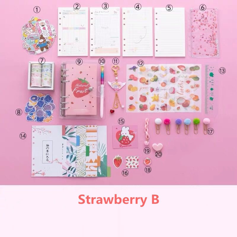Berry Blossom Planner Set
