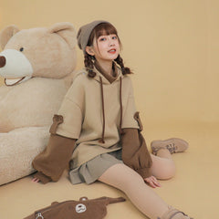 Harajuku Kawaii Bear Hoodie