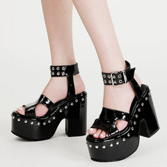 Chunky Heel Sandals