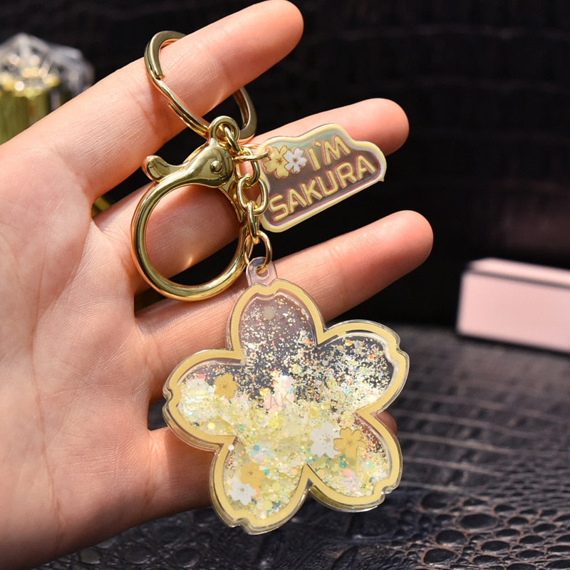 Cherry Blossom Keychain