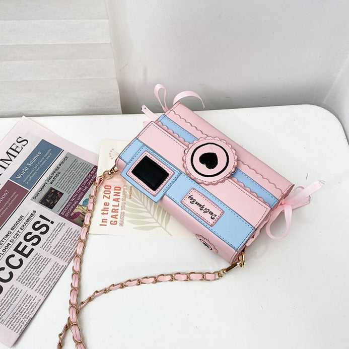Cute Camera Shape Shoulder Bag