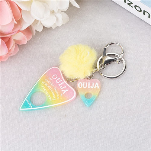 Pompom Charms Keychain