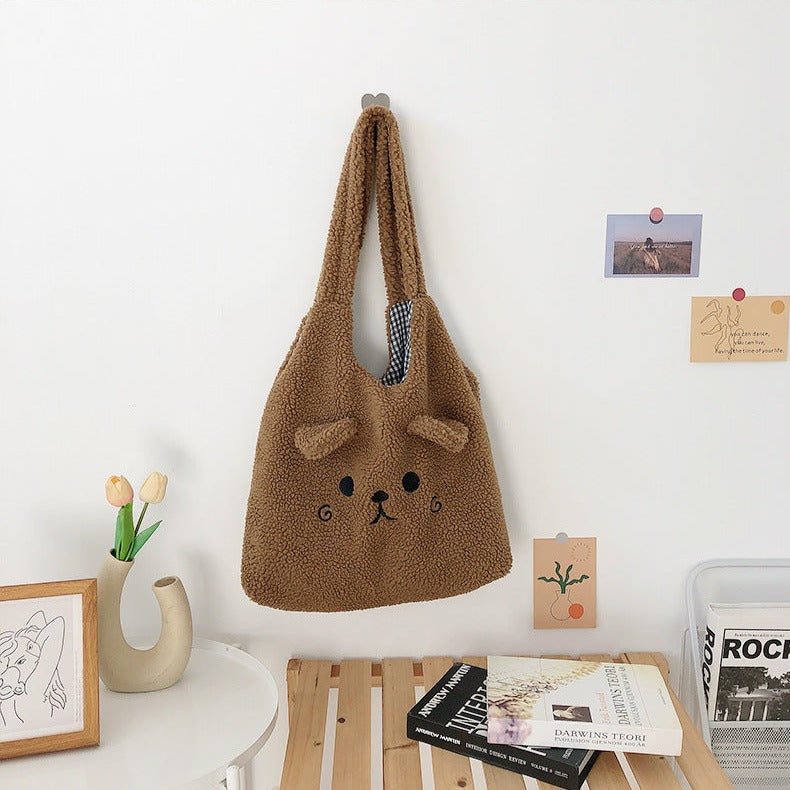 Soft Plush Tote Bag