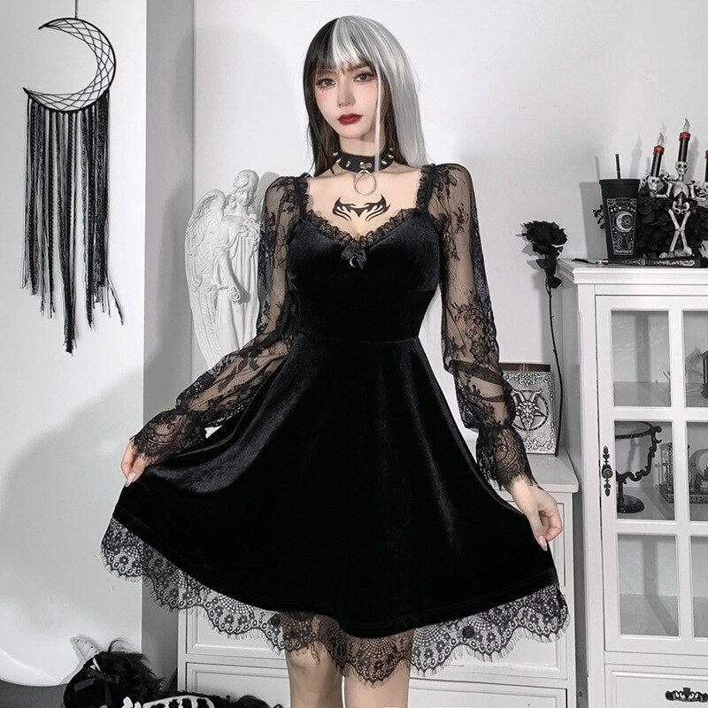 Vintage Gothic Dress