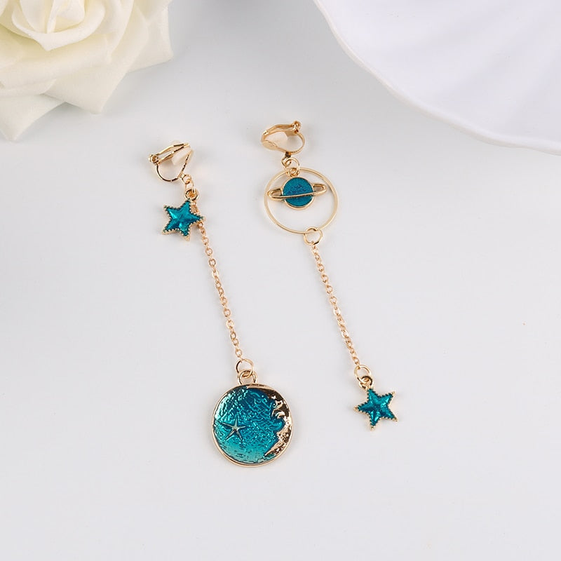 Star & Moon Earrings