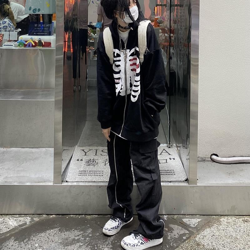 Y2k Aesthetic Harajuku Emo Hoodie