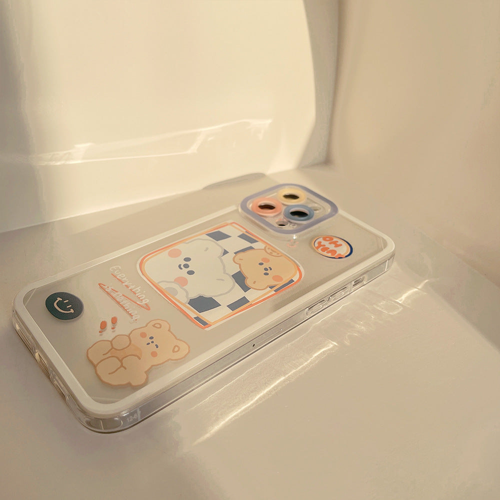 Kawaii Chocolate Bear Case for iPhone
