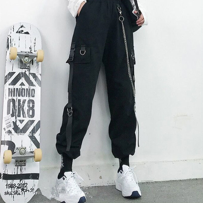 Black Cargo Pants