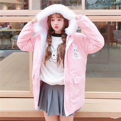 Japanese Style Winter Long Coat