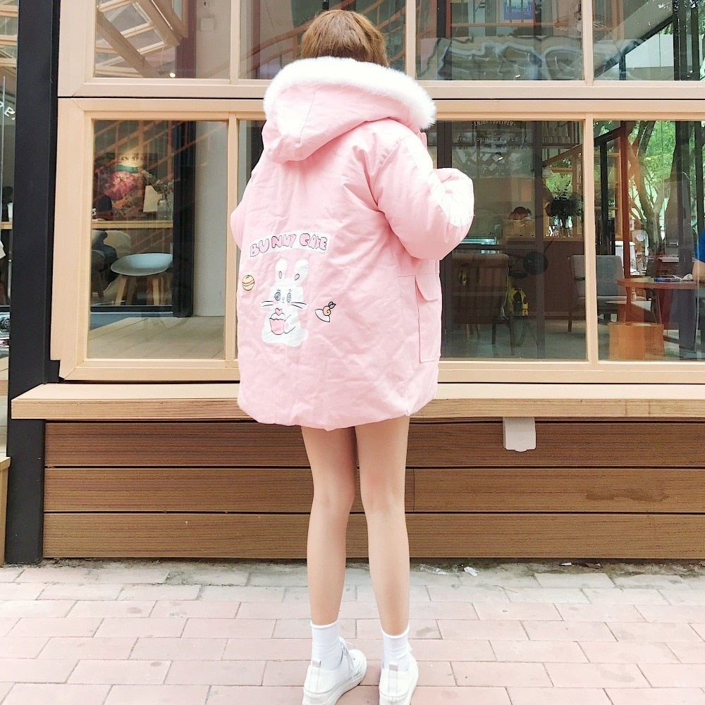 Japanese Style Winter Long Coat