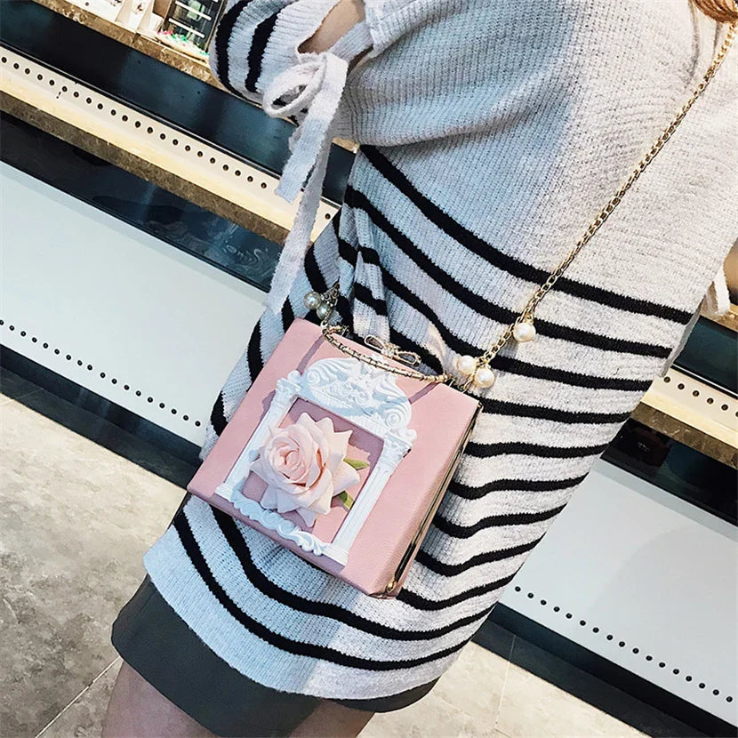 Cute Flower Shoulder Bag