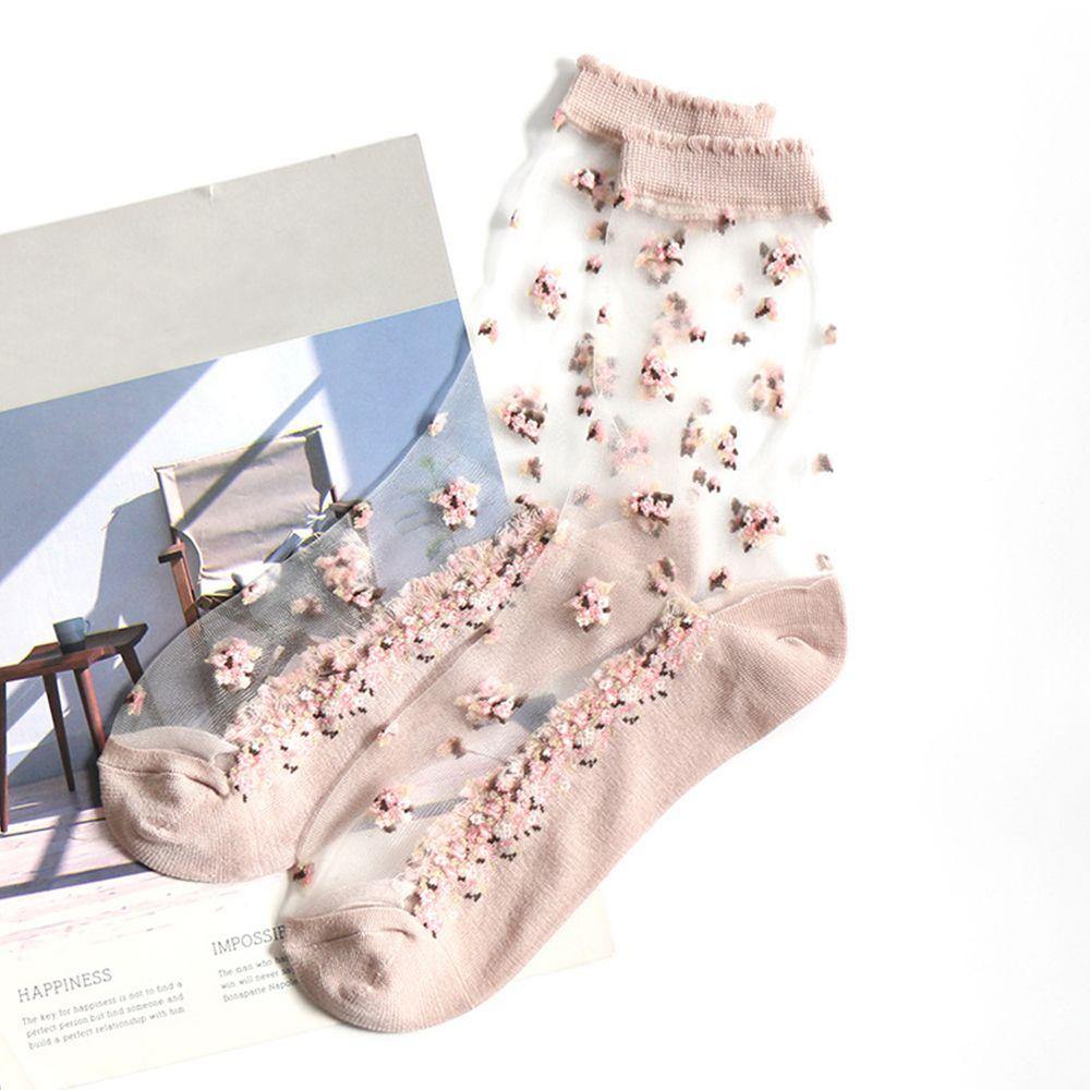 Ultrathin Lace Socks