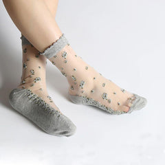 Ultrathin Lace Socks