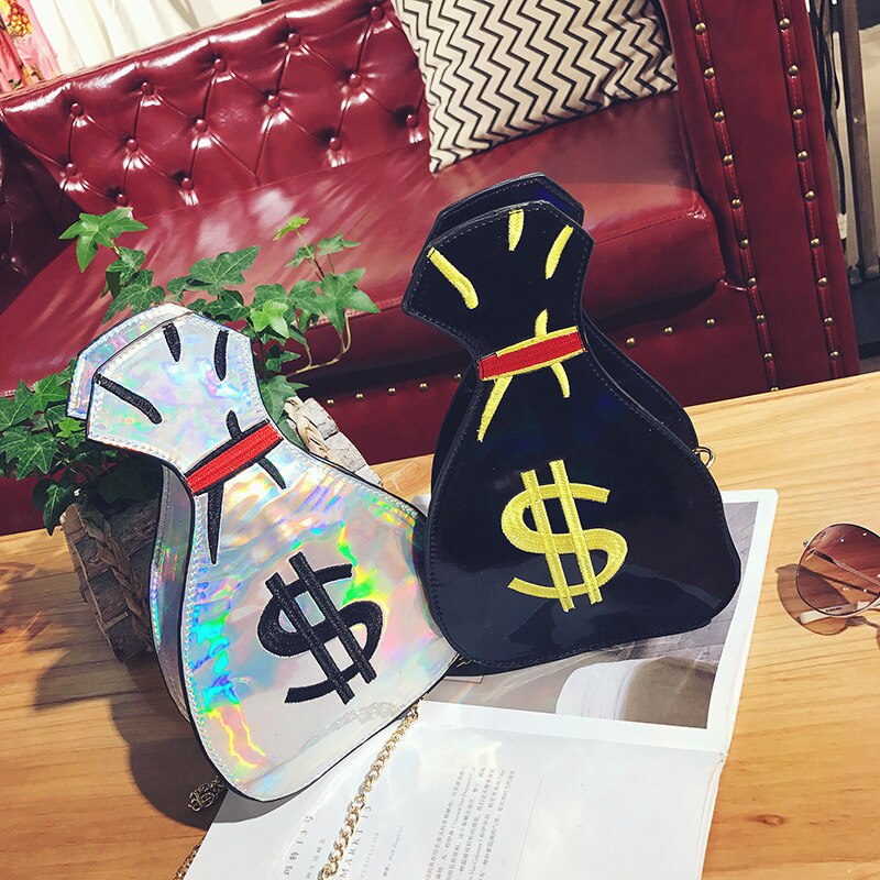 3D Dollar Shoulder Bag