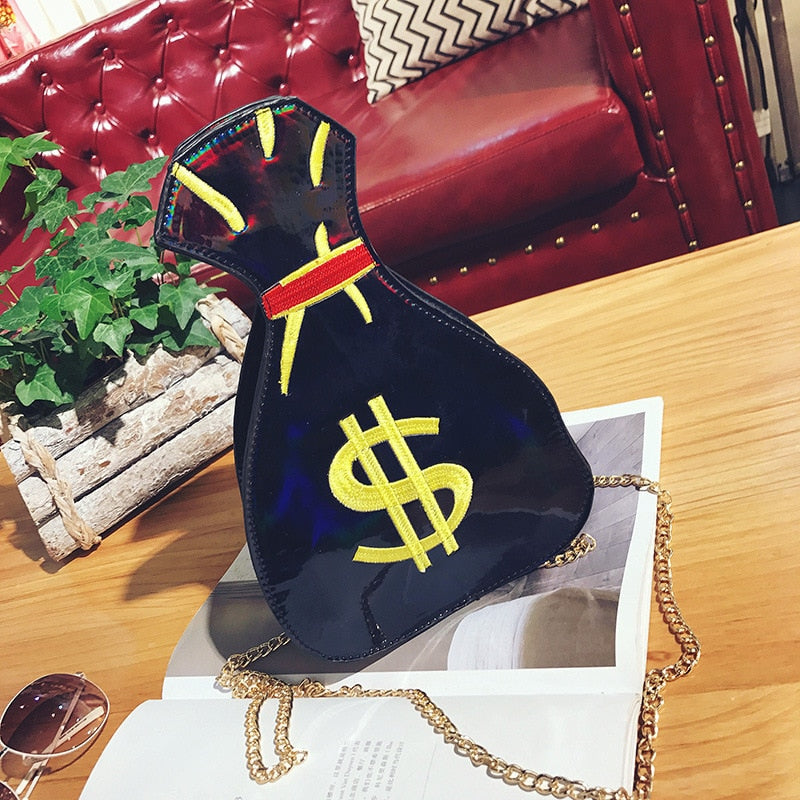 3D Dollar Shoulder Bag