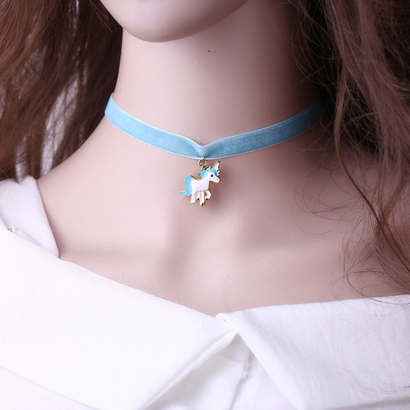 Pastel Unicorn Choker
