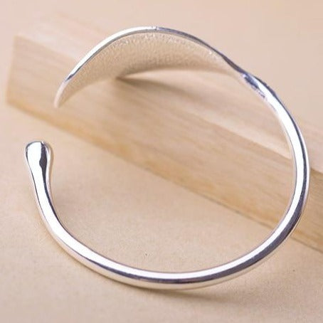 Silver Leaf Bracelet