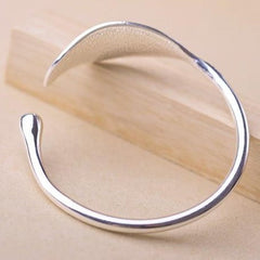 Silver Leaf Bracelet