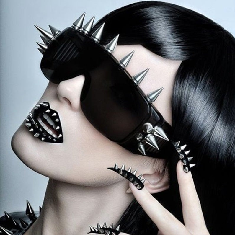 Gothic Punk Spike Sunglasses