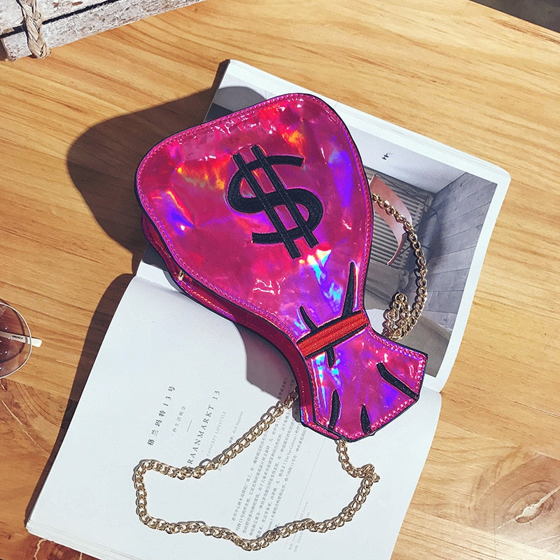 3D Dollar Shoulder Bag
