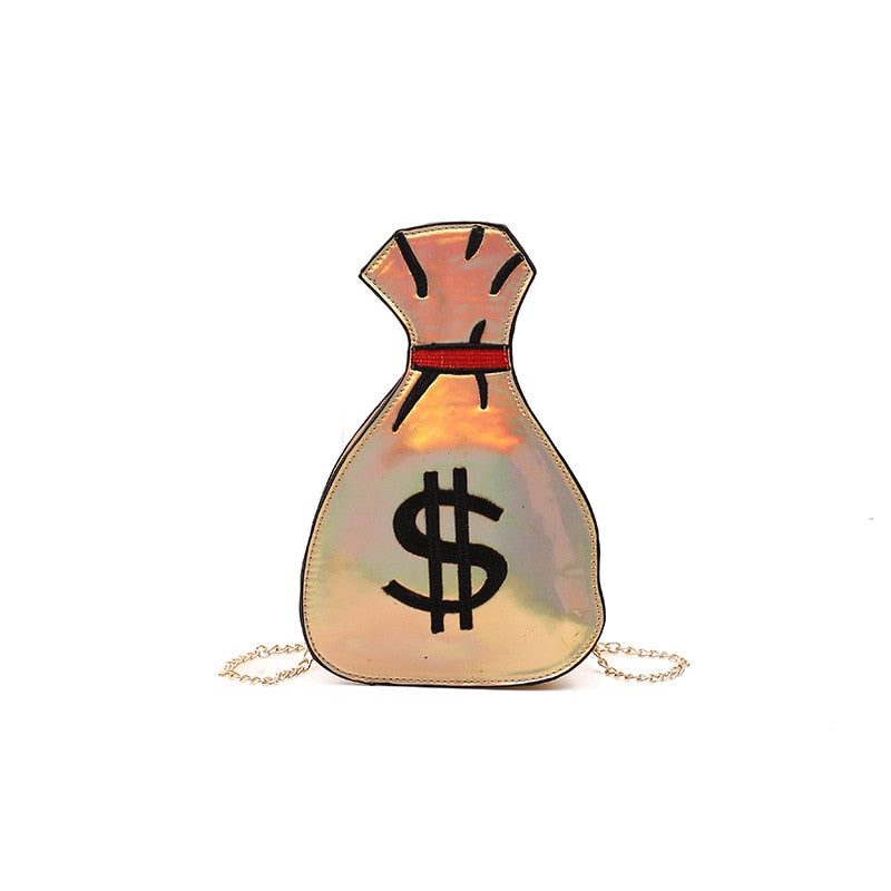 3D Dollar Shoulder Bag