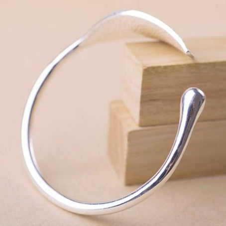 Silver Leaf Bracelet