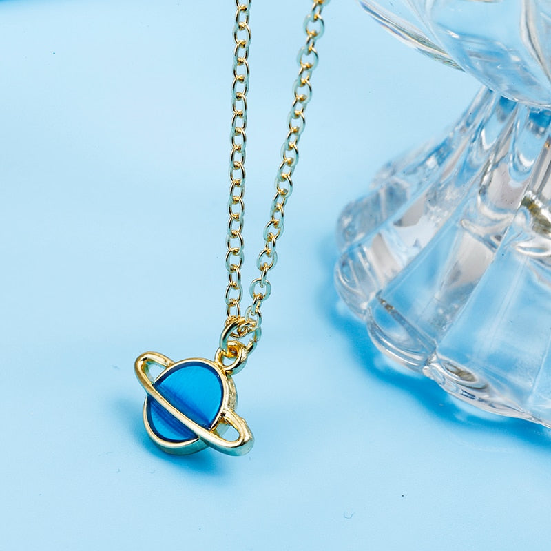 Star & Moon Cute Necklace
