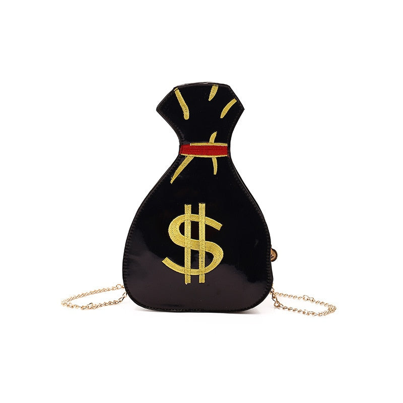 3D Dollar Shoulder Bag