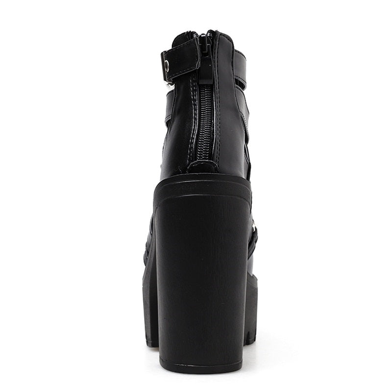 Punk Style Platform Boots