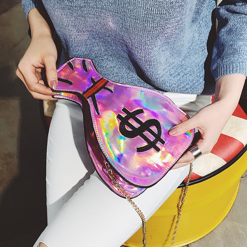 3D Dollar Shoulder Bag