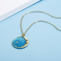 Star & Moon Cute Necklace