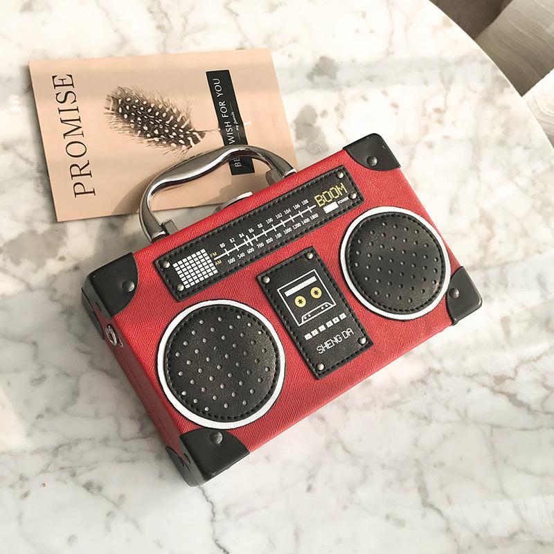 Retro Radio Box Handbag