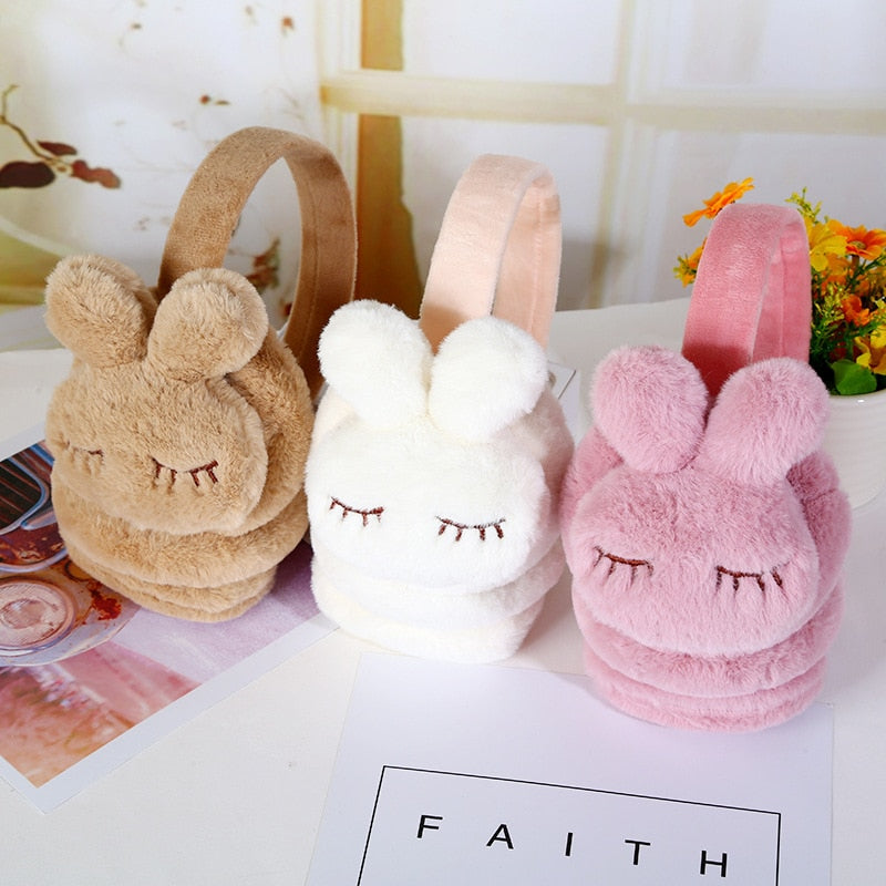 Soft Rabbit Earmuffs