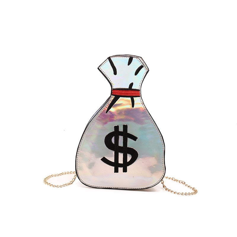 3D Dollar Shoulder Bag