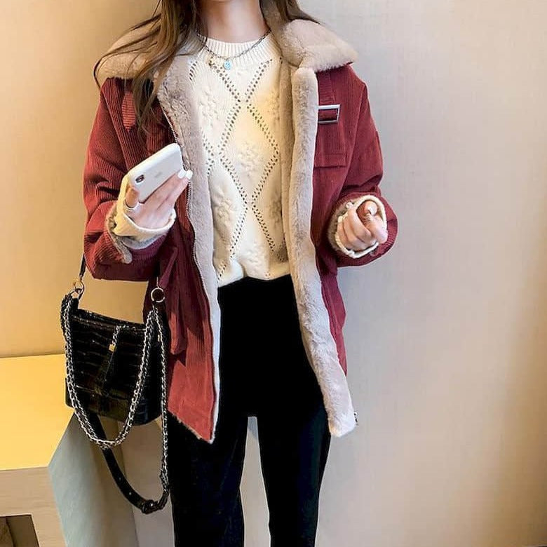 Aesthetic Korean Winter Jacket