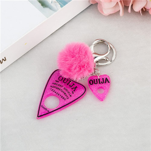 Pompom Charms Keychain