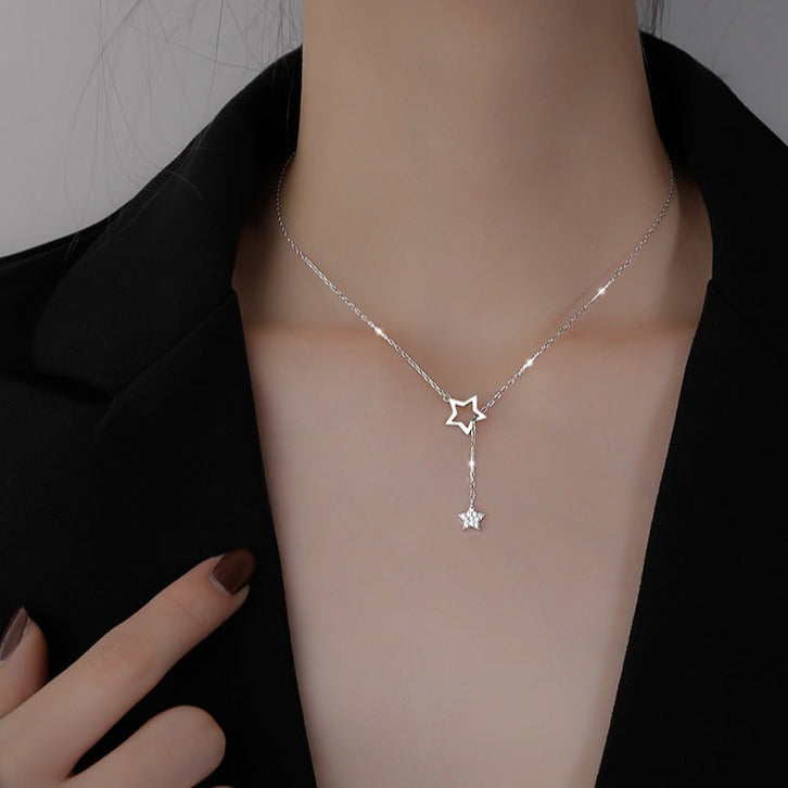 Zircon Stars Necklace