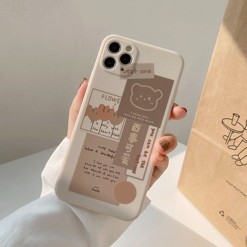 Chocolate Bear iPhone Case