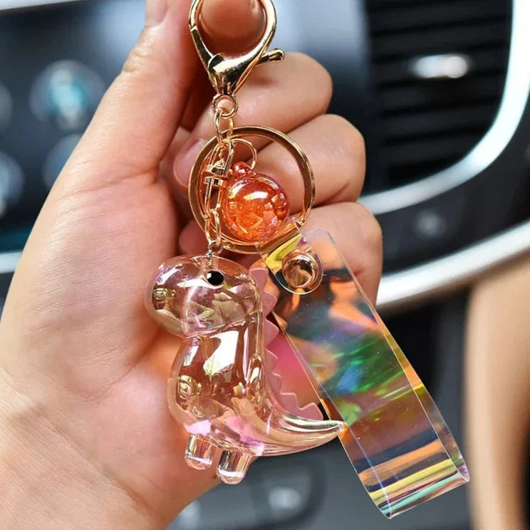 Cartoon Dinosaur Doll Keychain