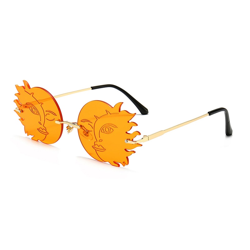 Polygonal Smiley Sunglasses