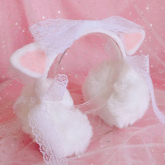 Plush Cat Earmuffs