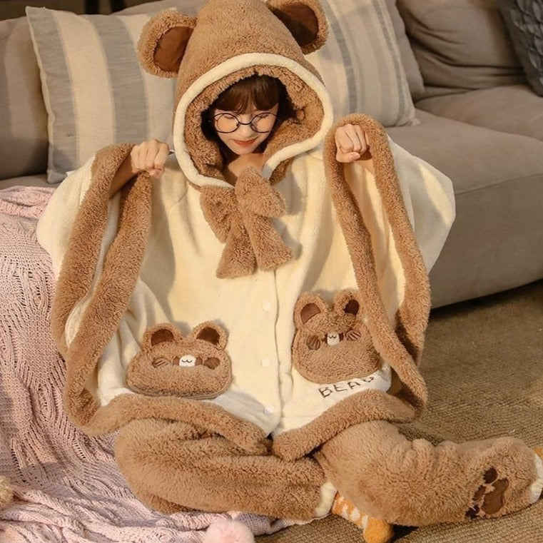 Japanese Kawaii Bear Pajamas