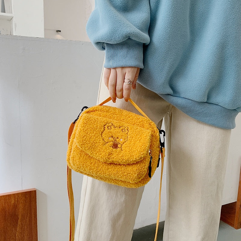 Plush Shoulder Bag