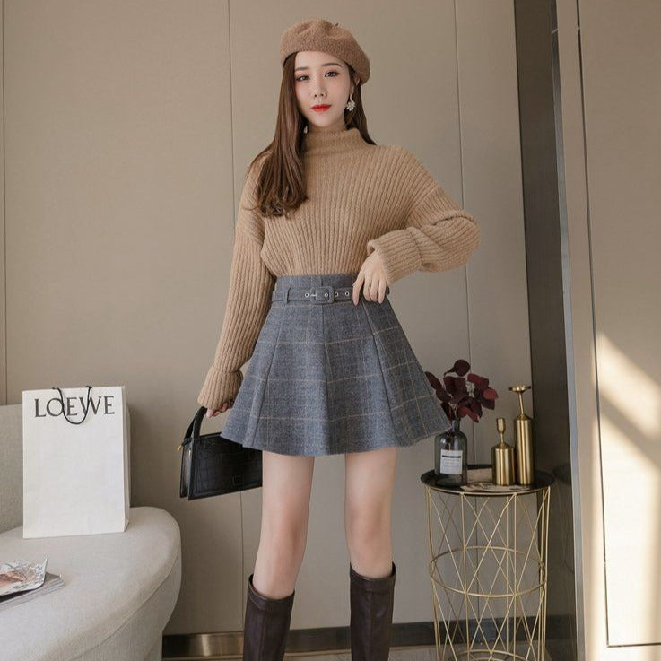 Chic Elegant Mini Skirt