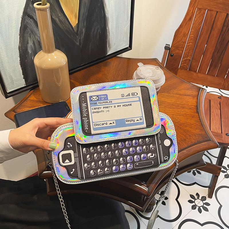 Mobile Phone Shape Shoulder Bag