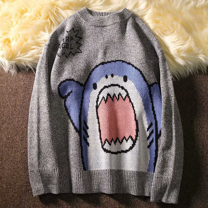 Kawaii Shark Sweater