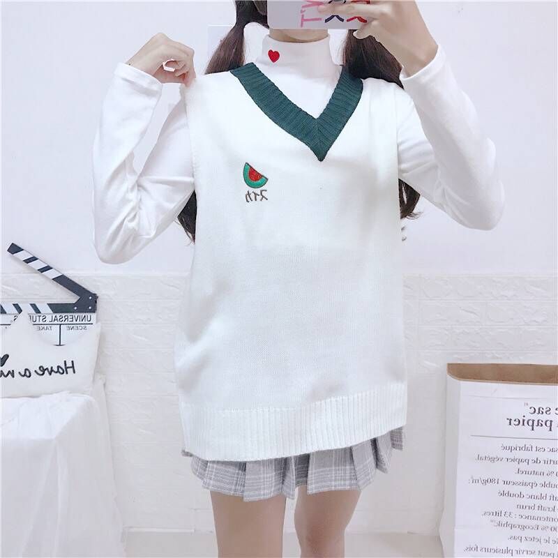 Kawaii Fruit Ulzzang Girl Sweater