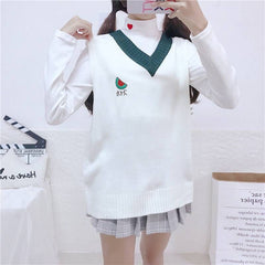 Kawaii Fruit Ulzzang Girl Sweater