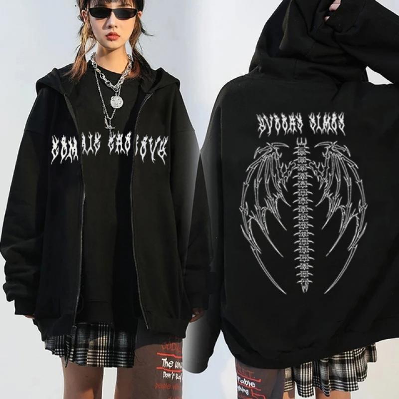 Gothic Oversized Hoodie
